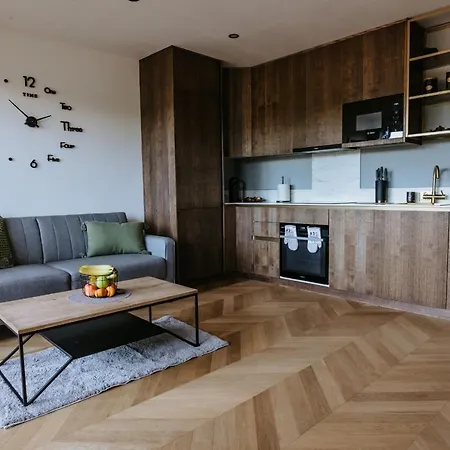 Apartment Minimalist Design Penthouse - Old Town *